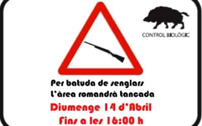 Àrea tancada per batuda