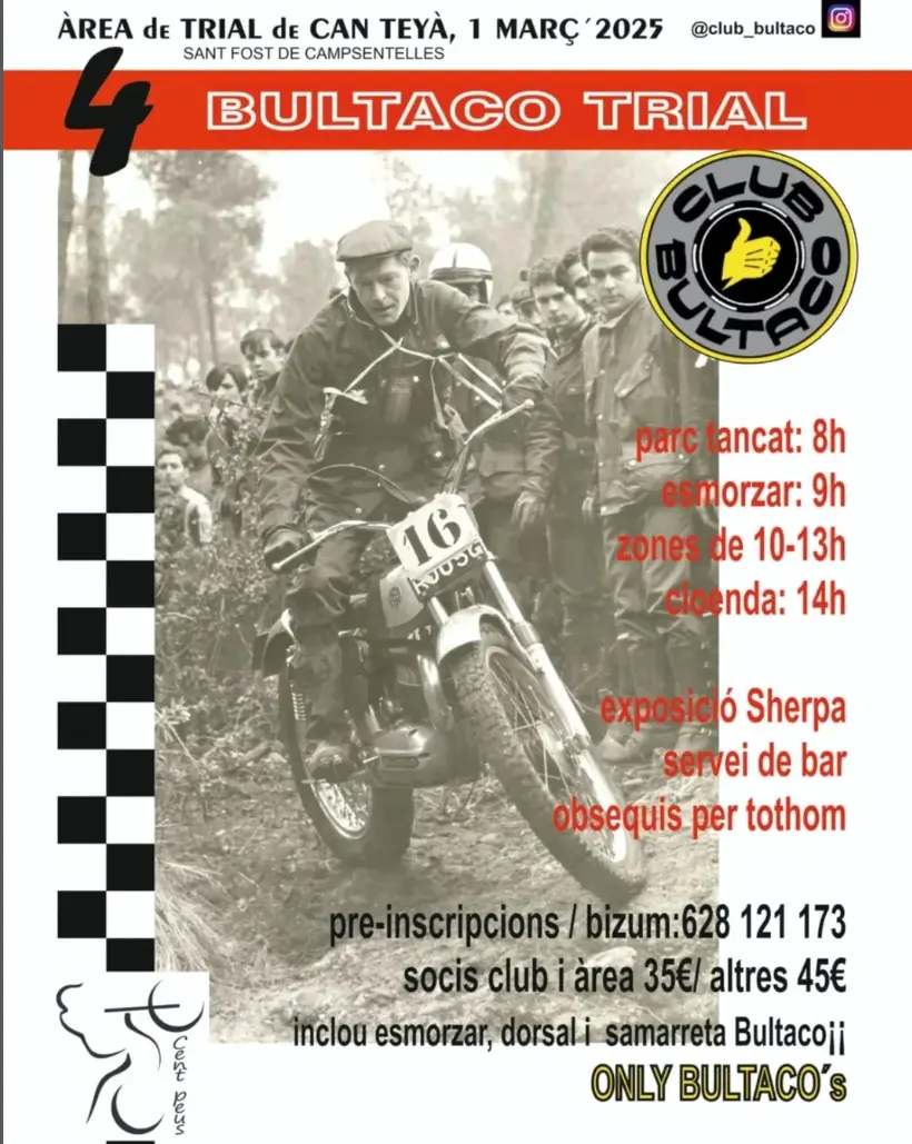 Trial club bultaco 2025