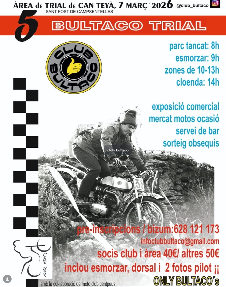 Trial club bultaco 2025